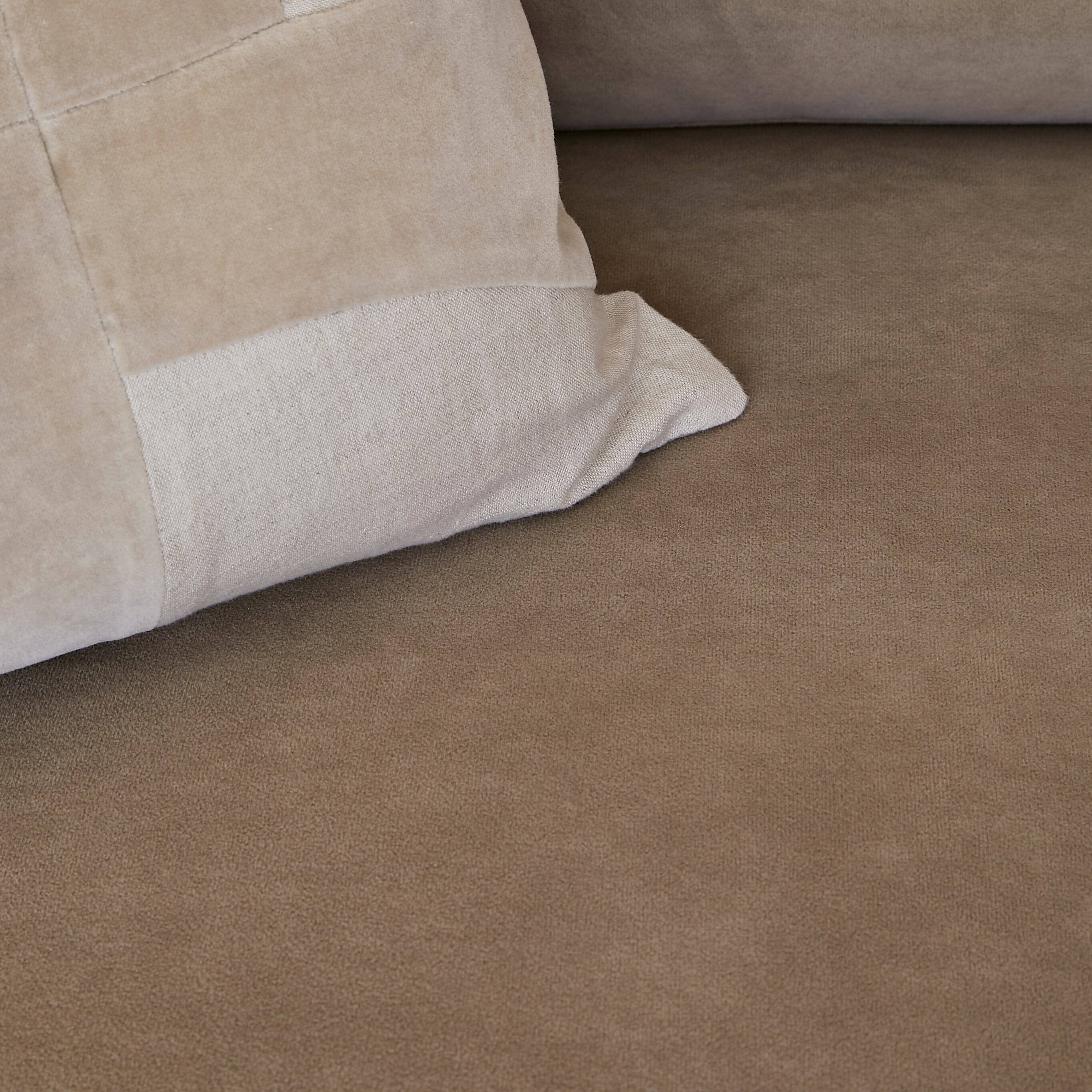 Emily 3 Seater Sofa - Driftwood with Dark Oak Legs - Image 4