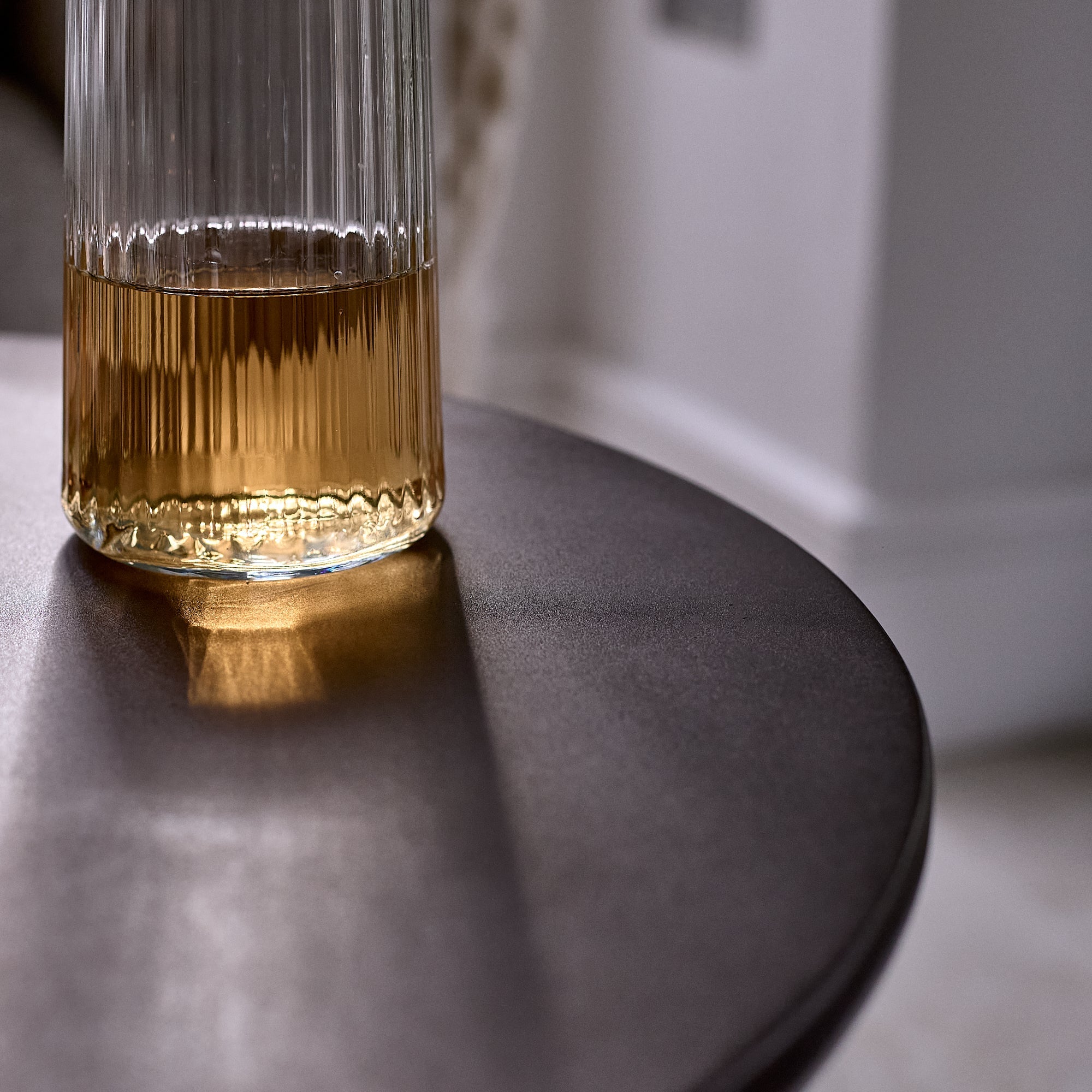 Zaliki Black Concrete Coffee Table - Image 3