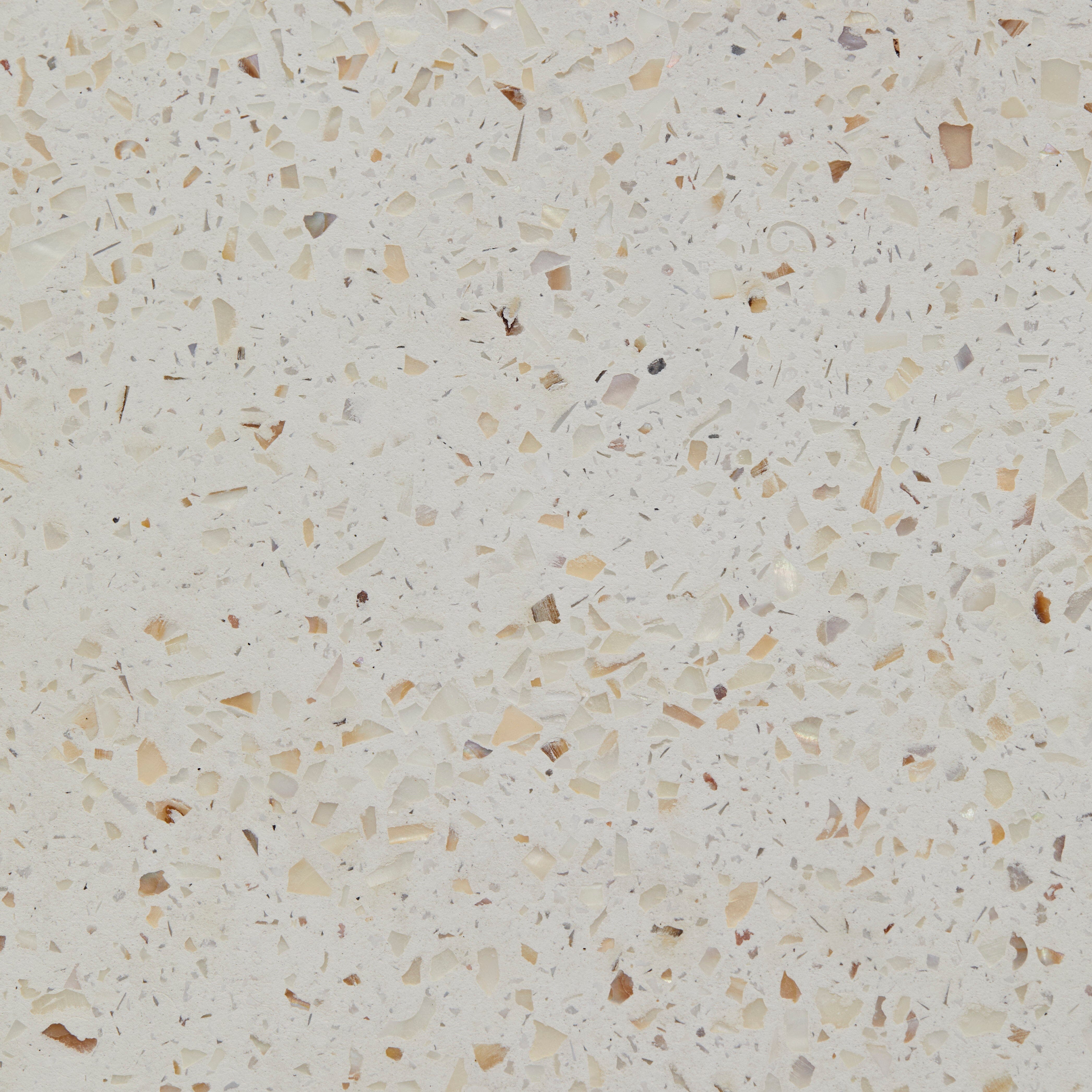 Zaliki Concrete Garden Coffee Table - Pearl Terrazzo - Image 11