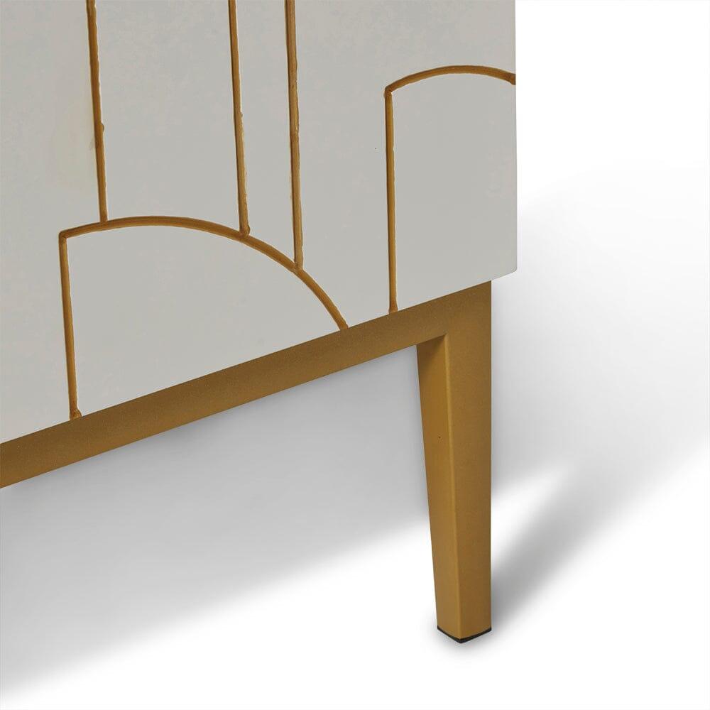 Gatsby 2 Door Small Sideboard - Snow White - Image 7