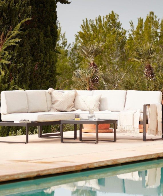 Maia Interchangeable Sofa Set - Black