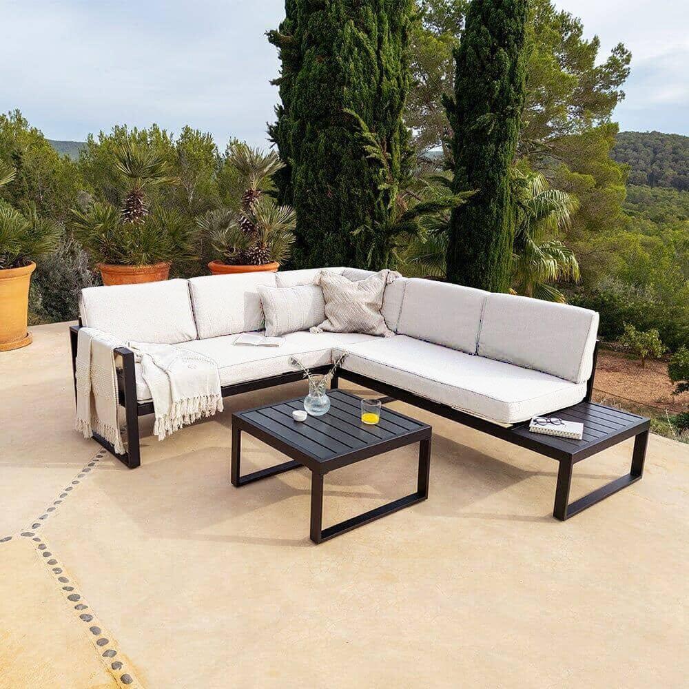 Maia Interchangeable Sofa Set - Black - Image 2