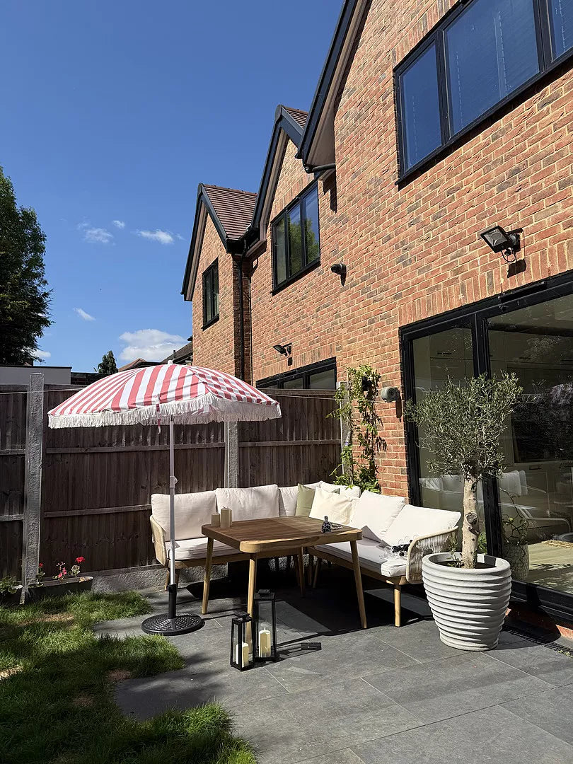 Eaden Rope Corner Dining Set - Natural - Image 4