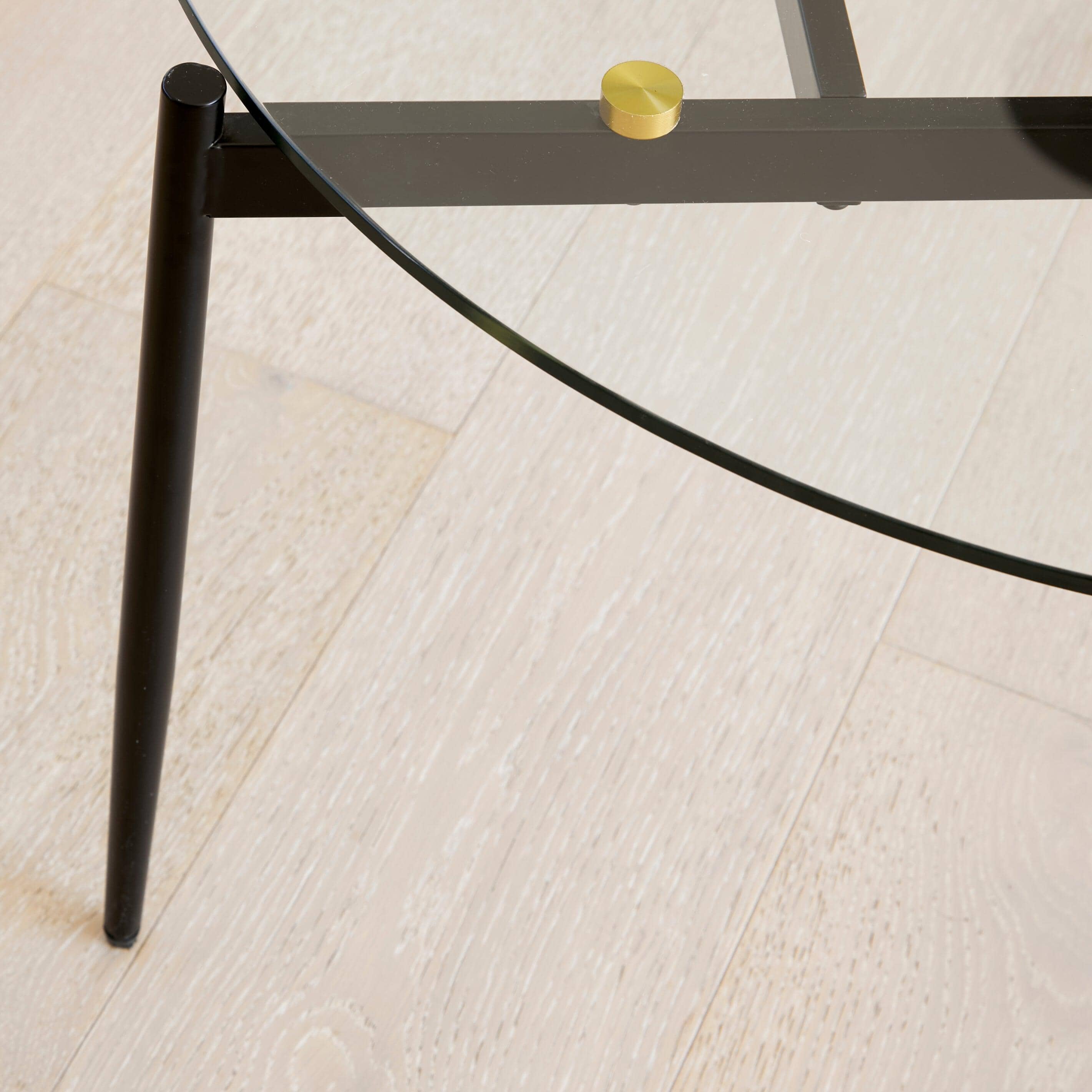 Oscar Nesting Coffee Table - Matte Black - Image 7