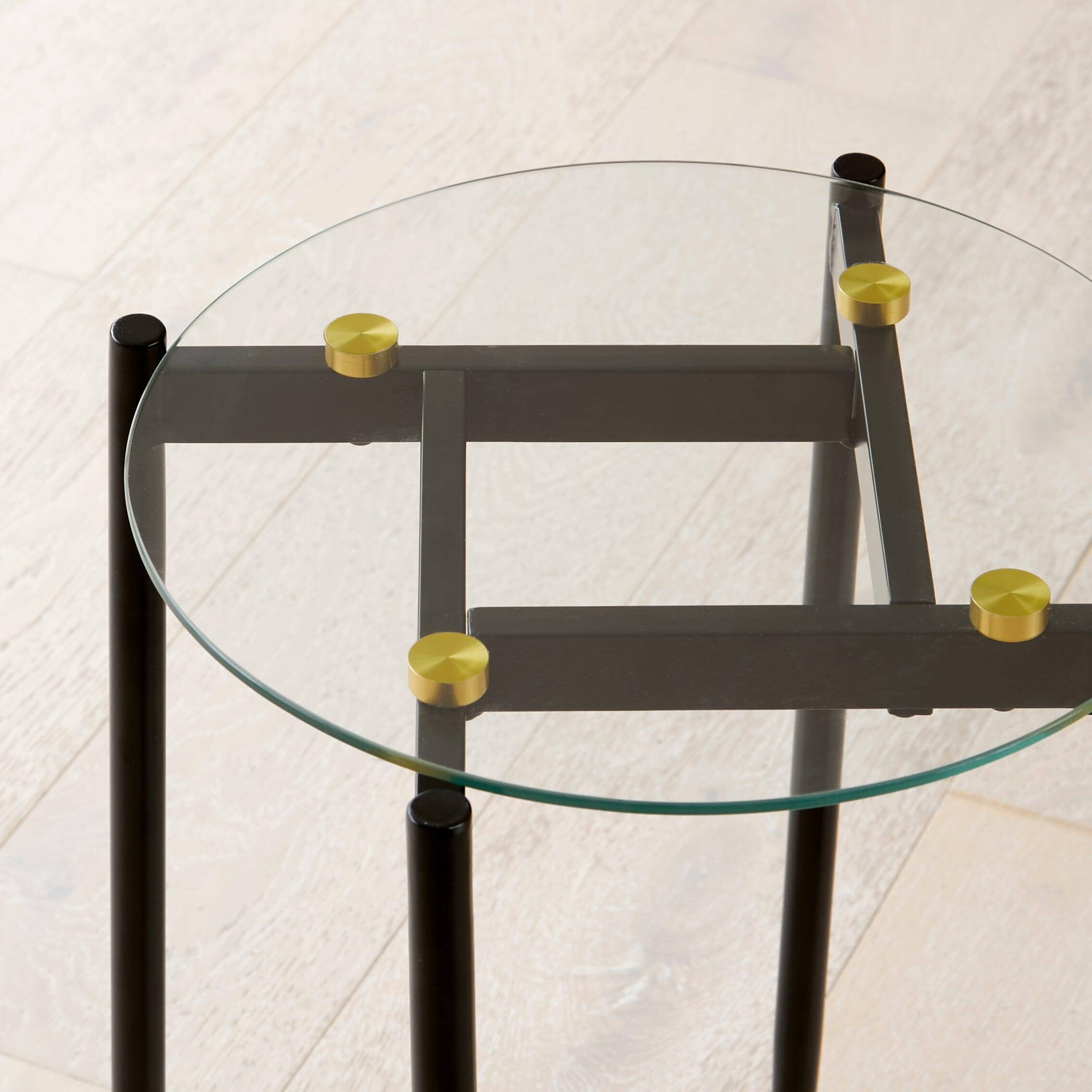 Oscar Nesting Coffee Table - Matte Black - Image 8