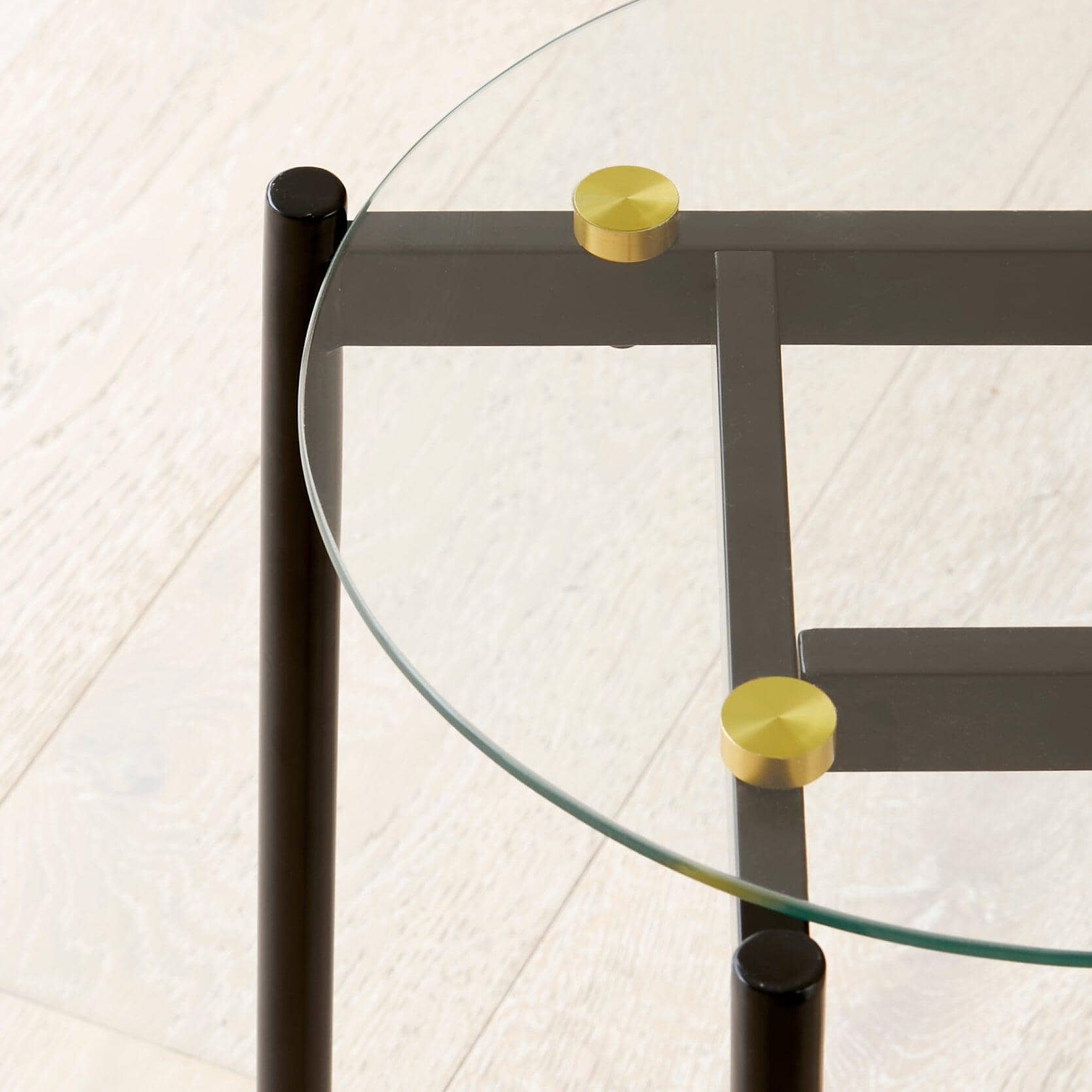 Oscar Nesting Coffee Table - Matte Black - Image 5