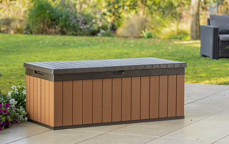 Keter Darwin 380L Storage Box - Brown