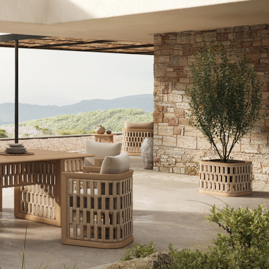 N2 Planter Light Teak - Image 4