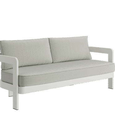 N3 Stone Three Seater Sofa Sage Twill